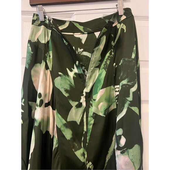 COS DRAPED ASYMMETRIC MIDI SKIRT - Picture 6 of 13